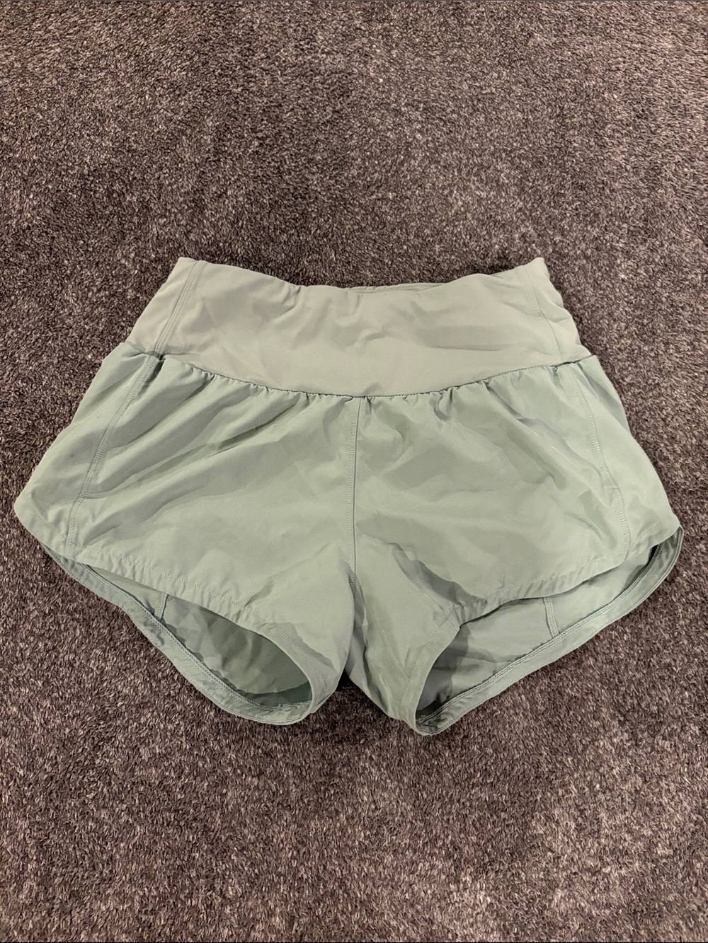 Amazon Women's Athletic Shorts in Sage Green
